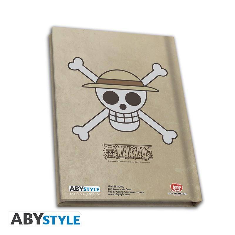 One Piece - Geschenkset Monkey D. Ruffy - Tasse, Schlüsselanhänger & Notizbuch