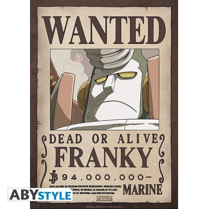 One Piece - Poster Set Strohhutbande Wanted Plakate - 21 x 29,7 cm