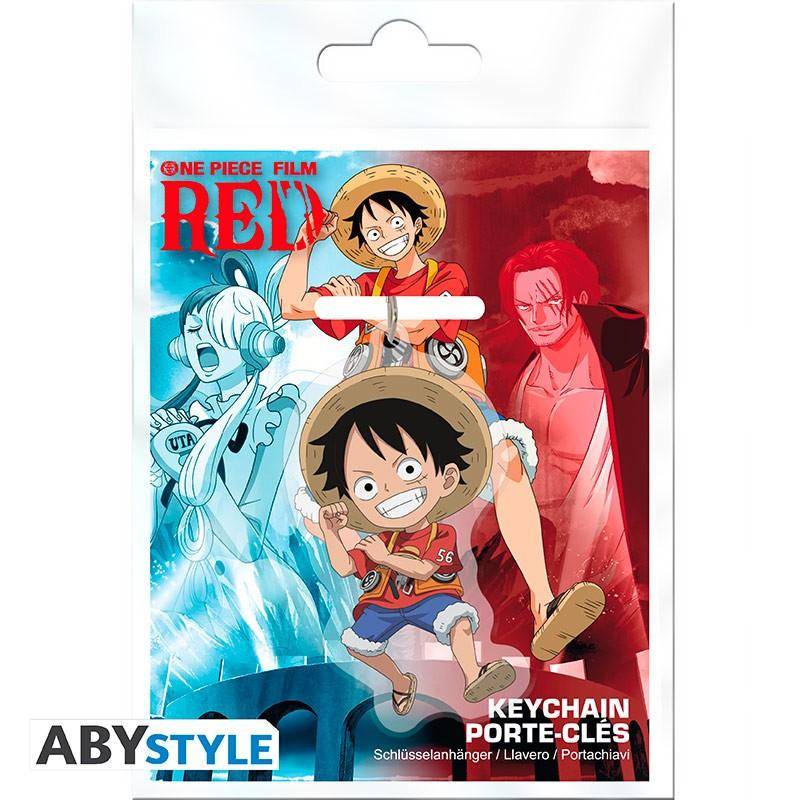 One Piece - Acryl Schlüsselanhänger Ruffy (One Piece Red)