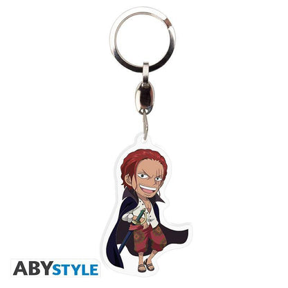 One Piece - Acryl Schlüsselanhänger Shanks (One Piece Red)
