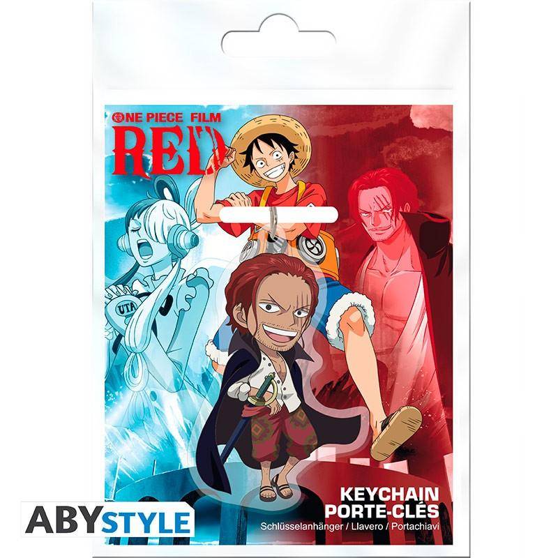 One Piece - Acryl Schlüsselanhänger Shanks (One Piece Red)