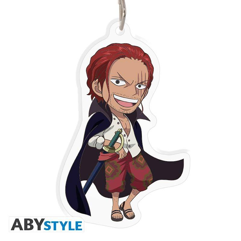 One Piece - Acryl Schlüsselanhänger Shanks (One Piece Red)