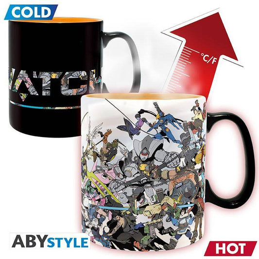 Overwatch - Wärmewechsel Tasse Helden - 460 ml