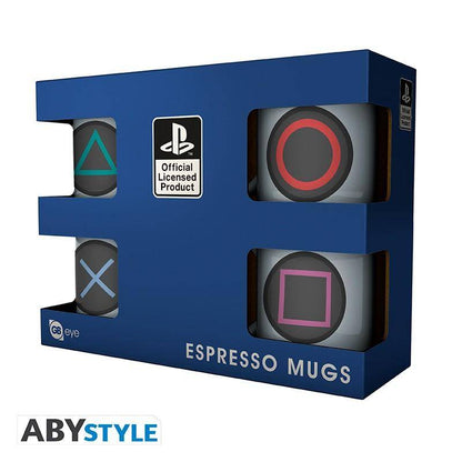 PlayStation - Tassen Set Buttons - 110 ml