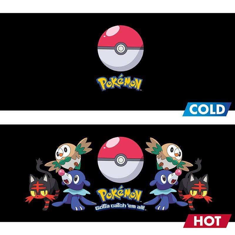Pokémon - Wärmewechsel Tasse Starter Sonne & Mond - 320 ml