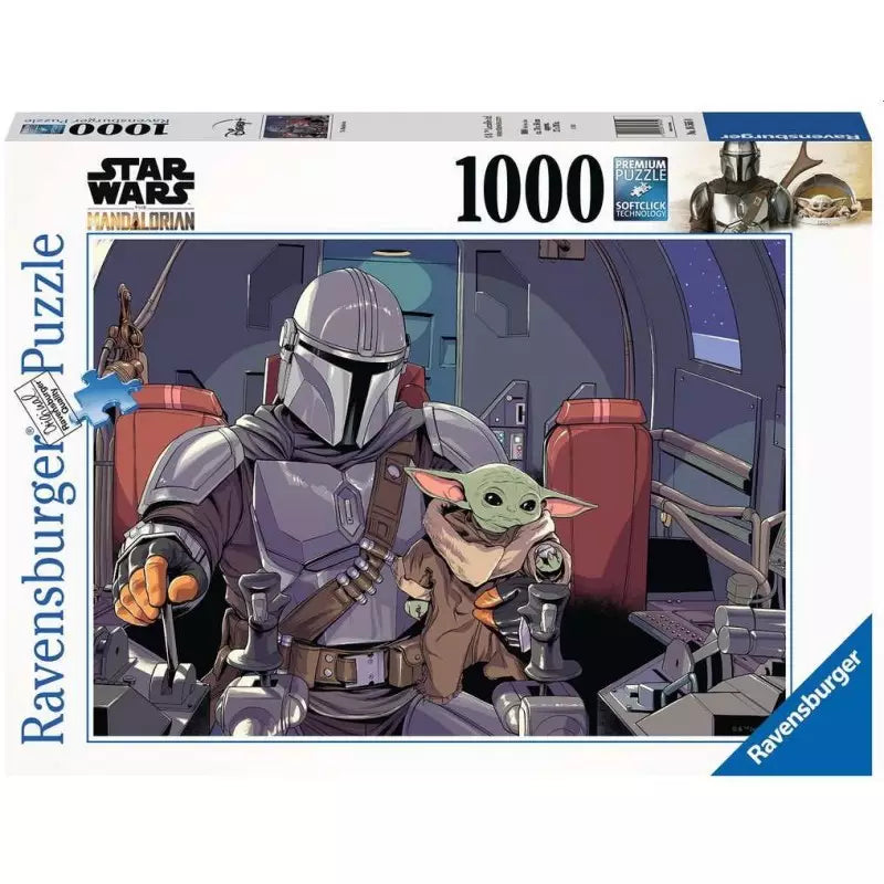 Star Wars: The Mandalorian - Puzzle Raumschiff (1000 Teile)