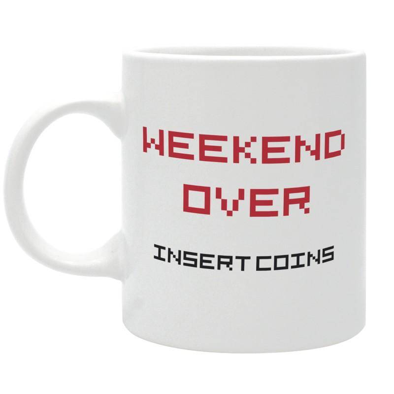 Happy Mix - Tasse Retro Gaming Weekend Over - 320 ml
