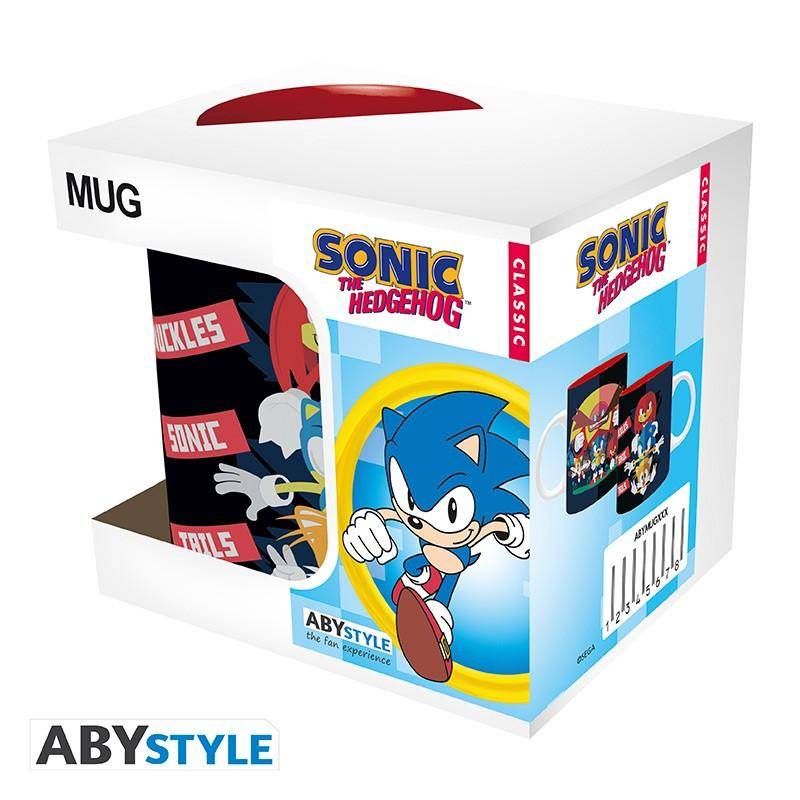 Sonic the Hedgehog -Tasse Sonic, Knuckles & Tails - 320 ml