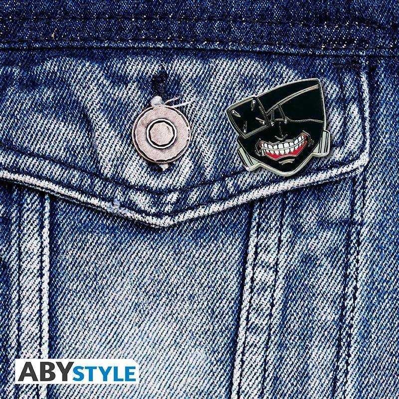 Tokyo Ghoul - Metall Pin Maske Ken Kaneki