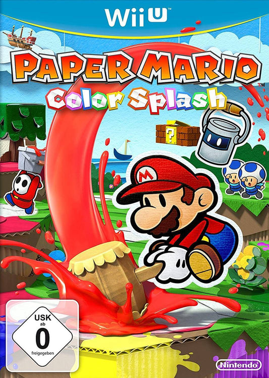 Wii U - Paper Mario Color Splash (Gebraucht)