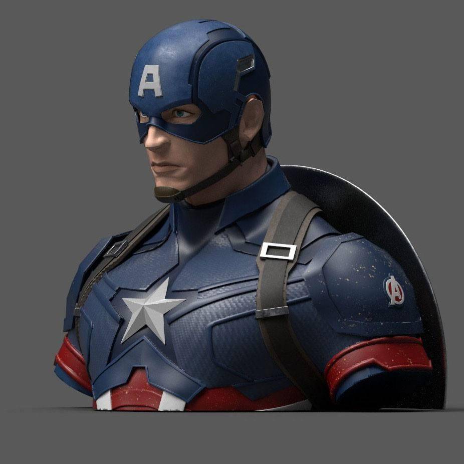 Marvel - Spardose Captain America