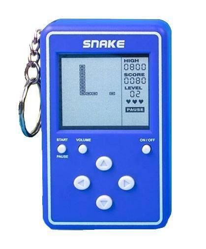 Snake - Videospiel Schlüsselanhänger Retro
