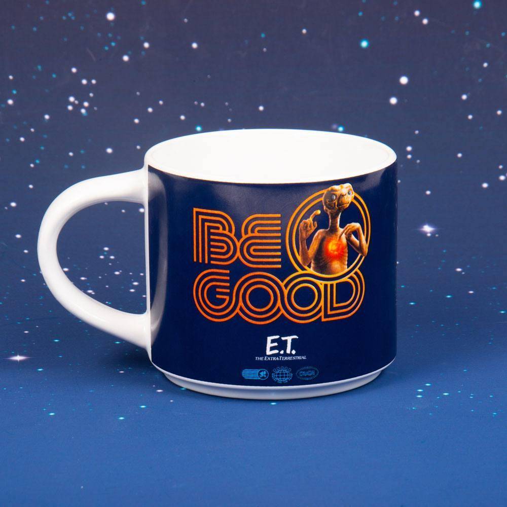 E.T. Der Außerirdische - Geschenk Set E.T. - Tasse, Untersetzer & Schlüsselanhänger