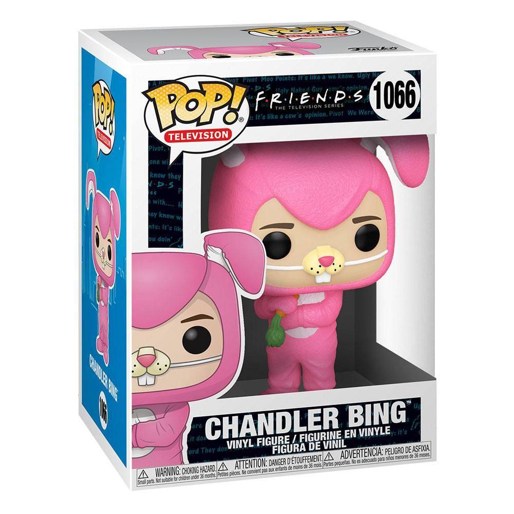 Friends - POP! Television Vinyl Figur Chandler Bing Bunny 9 cm - 1066
