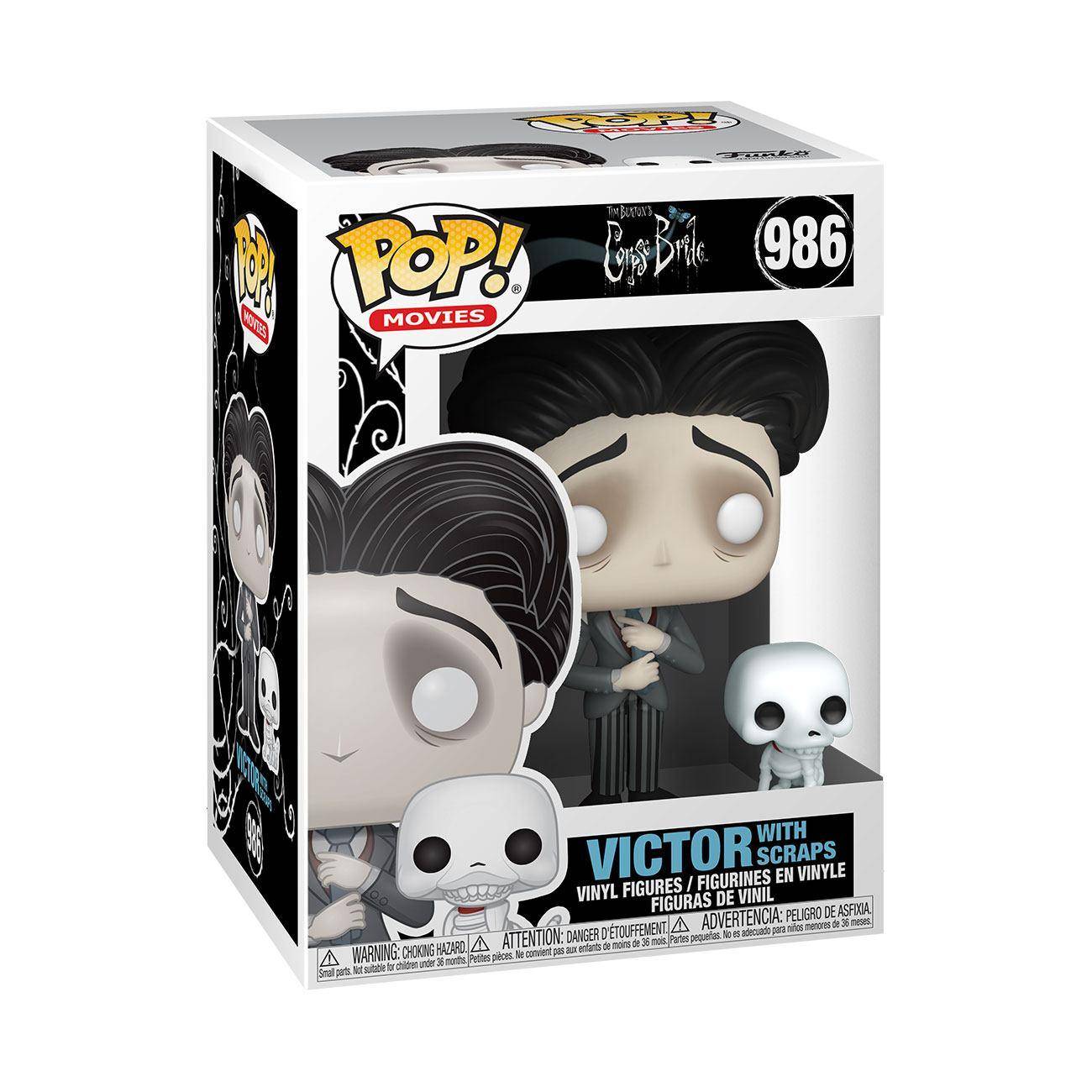 Corpse Bride - POP! Movies Victor mit Scraps - 986