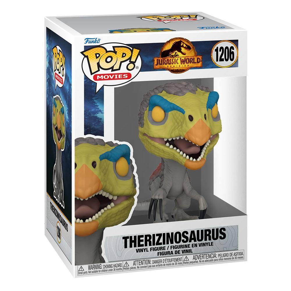 Jurassic World 3 - POP! Movies Vinyl Figur Therizinosaurus 9 cm - 1206