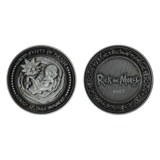Rick & Morty - Sammelmünze Limited Edition