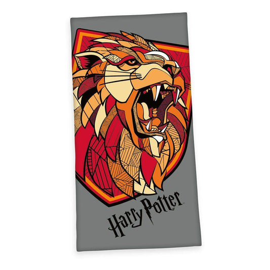 Harry Potter - Velours Handtuch Gryffindor - 70 x 140 cm