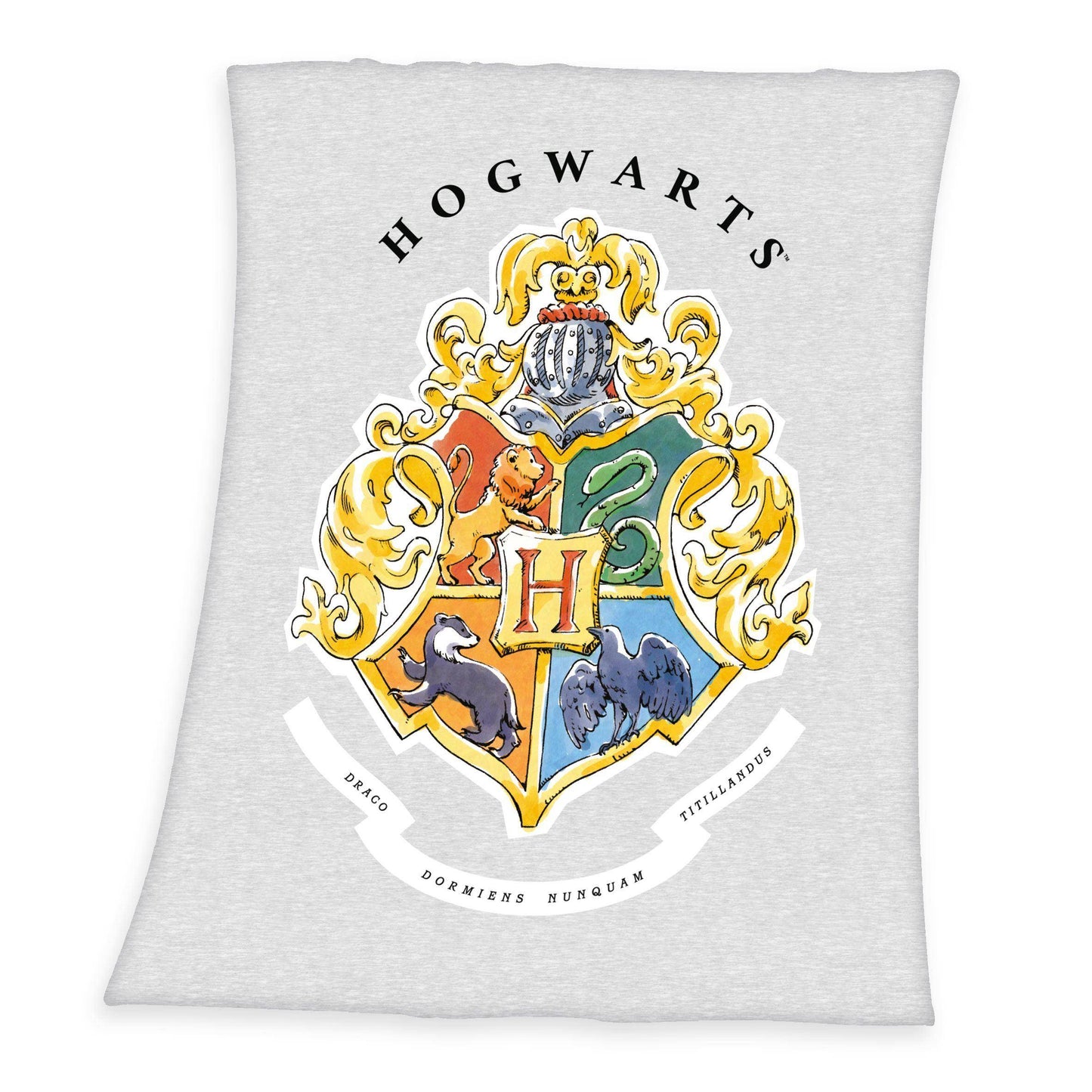 Harry Potter - Fleece Decke Hogwarts - 130 x 160 cm