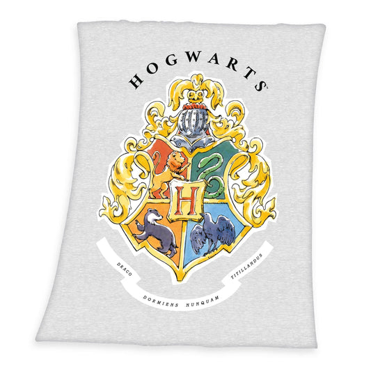 Harry Potter - Fleece Decke Hogwarts - 130 x 160 cm
