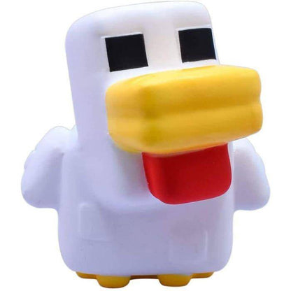 Minecraft - SquishMe Anti-Stress-Figur Huhn - 15 cm