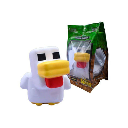 Minecraft - SquishMe Anti-Stress-Figur Huhn - 15 cm