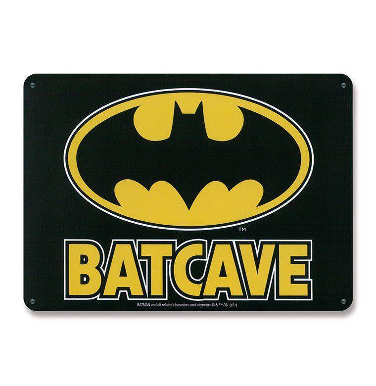 DC Comics - Blechschild Batcave