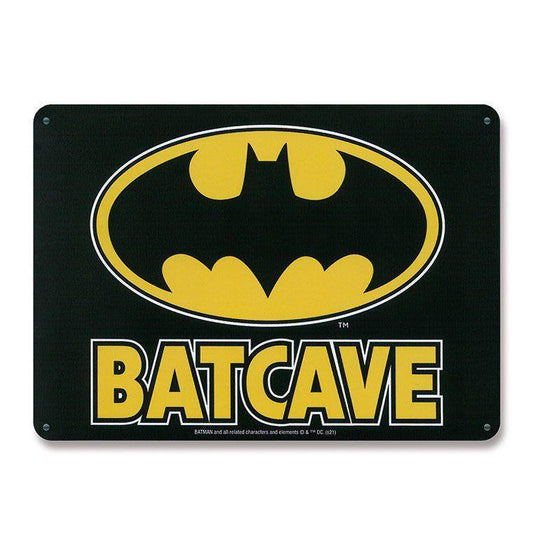 DC Comics - Blechschild Batcave