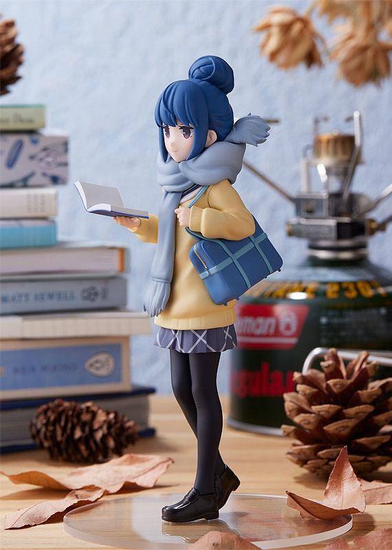 Laid-Back Camp - Popupp Parade PVC Statue Rin Shima - 16 cm