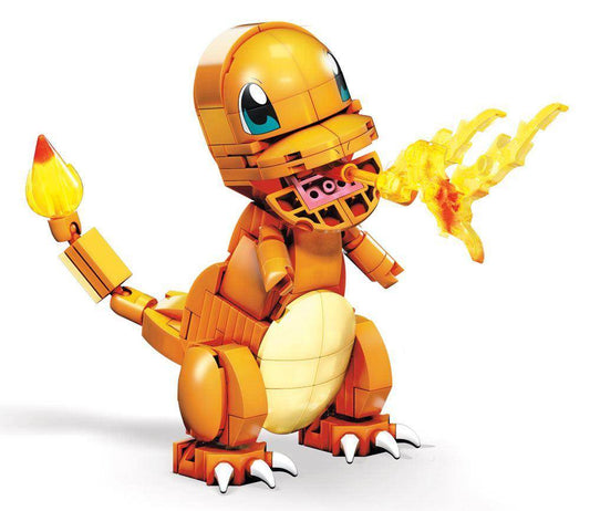 Pokémon - Mega Construx Bauset Glumanda - 10 cm