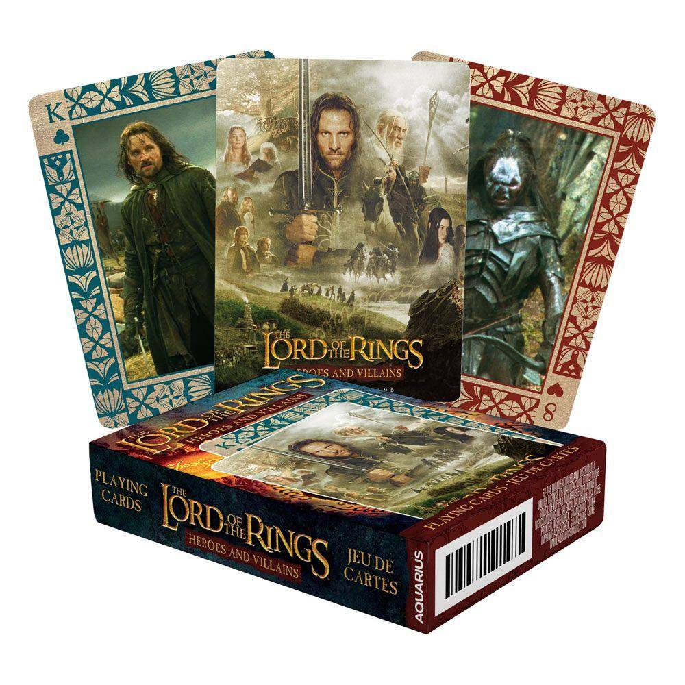 Der Herr der Ringe - Spielkarten Helden & Schurken