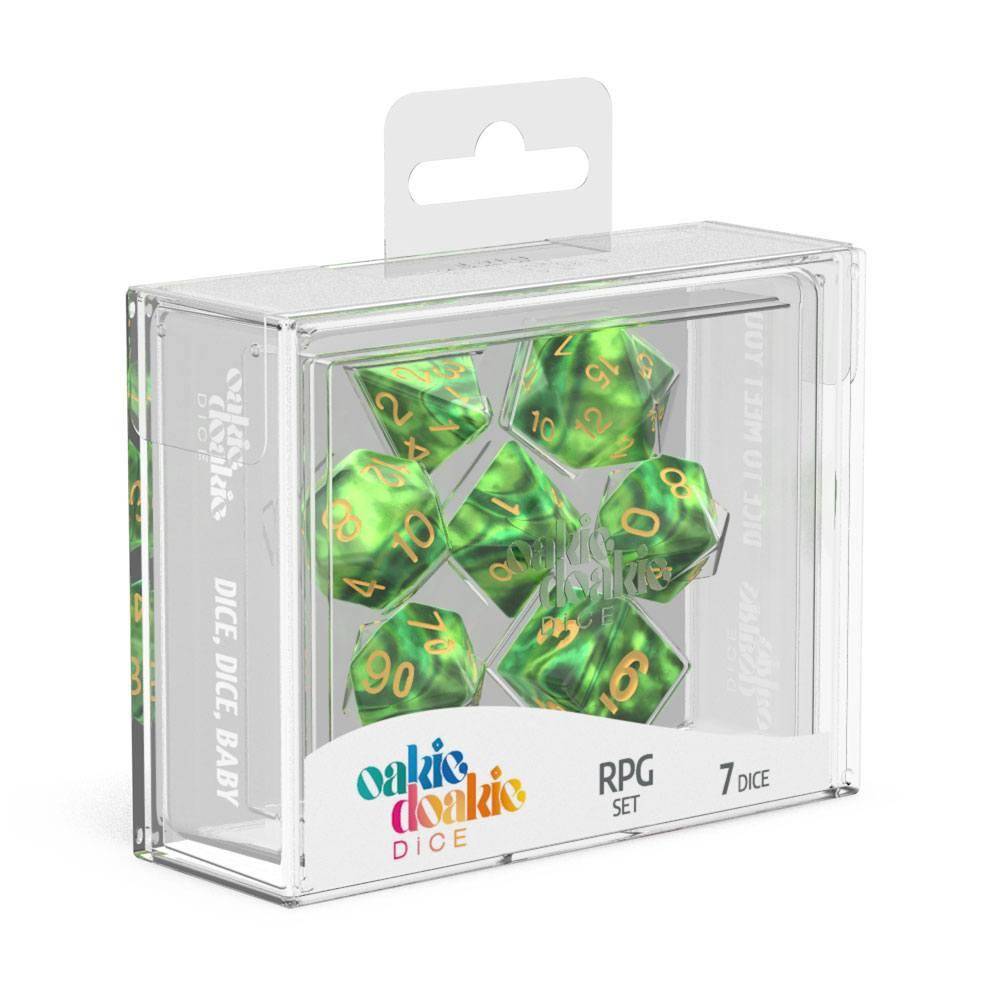 Oakie Doakie Dice - RPG Würfel Set Gemidice Dschungel - 7