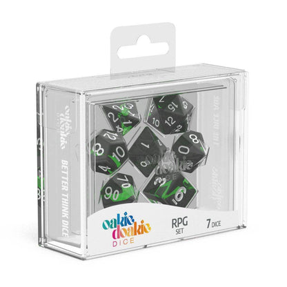 Oakie Doakie Dice - RPG Würfel Set Enclave Smaragd - 7