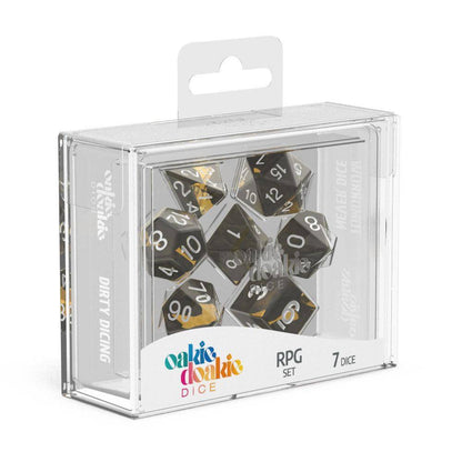 Oakie Doakie Dice - RPG Würfel Set Enclave Bernstein - 7
