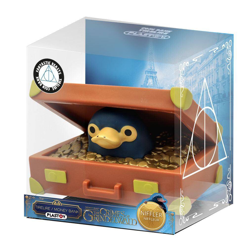 Phantastische Tierwesen - Spardose Niffler im Koffer - 16 cm