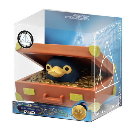 Phantastische Tierwesen - Spardose Niffler im Koffer - 16 cm