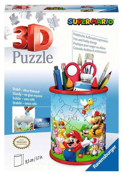Super Mario - 3D Puzzle Utensilo Stiftehalter (57 Teile)