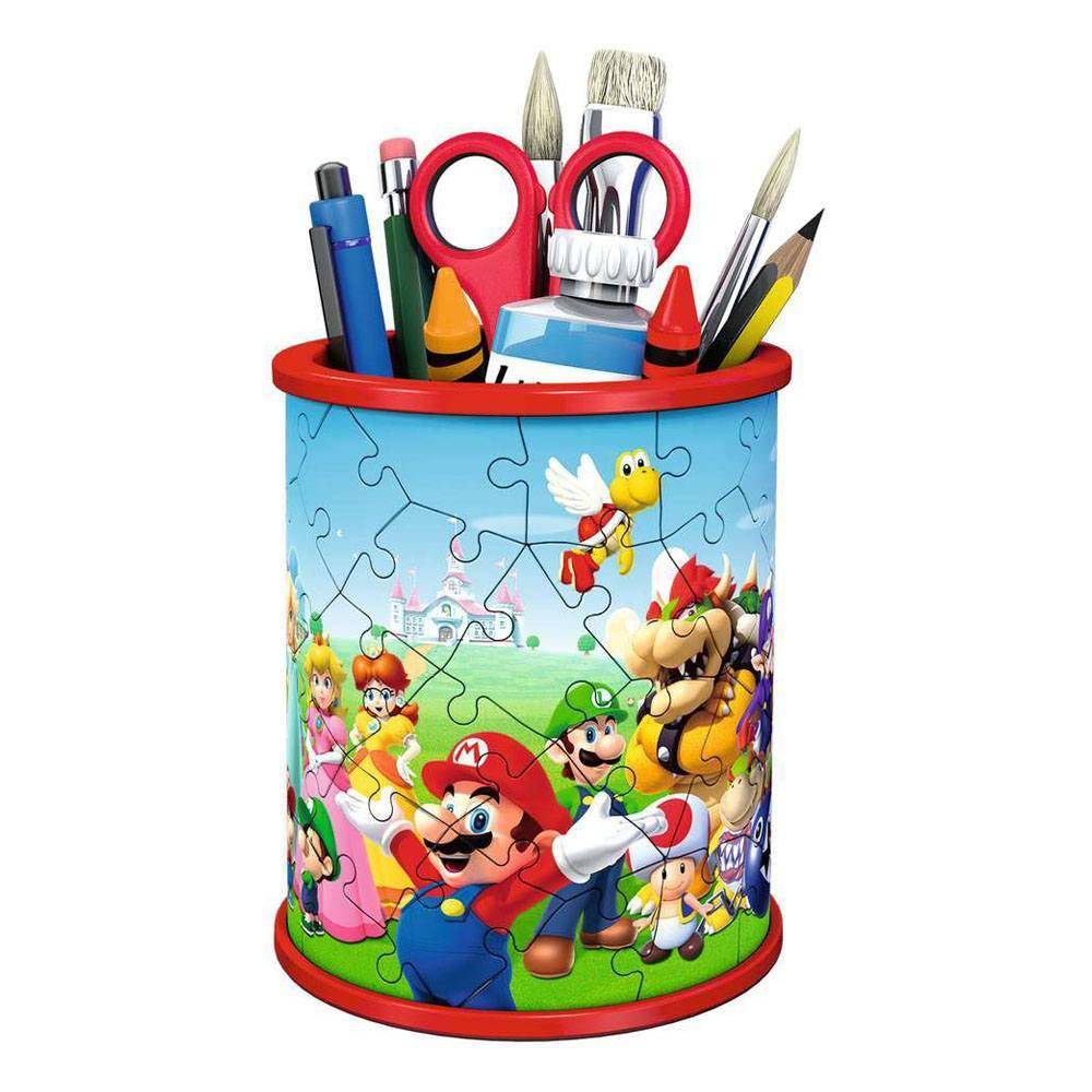 Super Mario - 3D Puzzle Utensilo Stiftehalter (57 Teile)