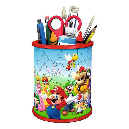 Super Mario - 3D Puzzle Utensilo Stiftehalter (57 Teile)