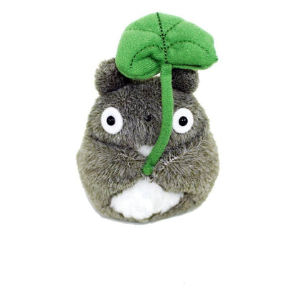 Studio Ghibli - Plüschfigur Totoro mit Blatt - 13 cm