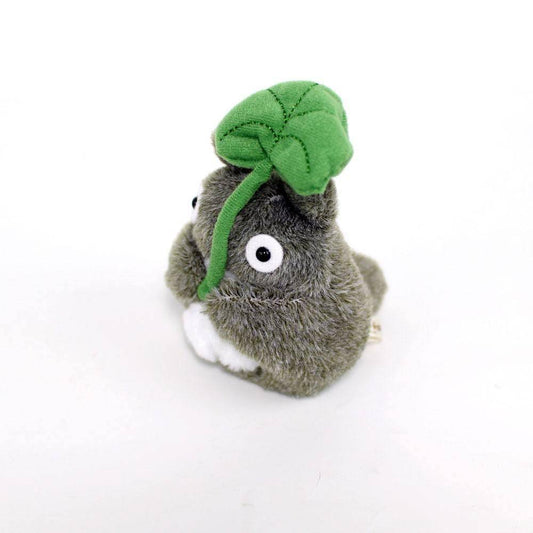 Studio Ghibli - Plüschfigur Totoro mit Blatt - 13 cm