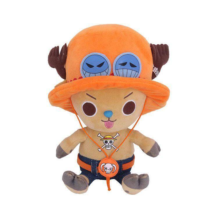 One Piece - Plüschfigur Chopper im Ace-Kostüm - 11 cm