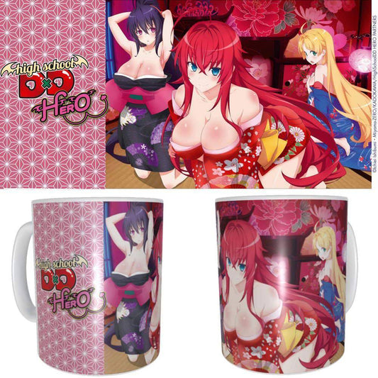 High School DxD - Tasse Rias, Asia & Akeno - 320 ml