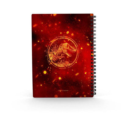 Jurassic World - Notizbuch Flucht - A5