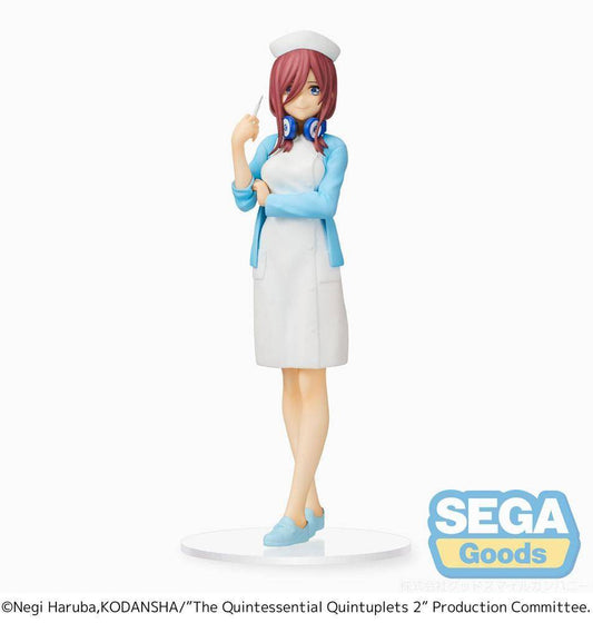 The Quintessential Quintuplets - PVC Statue Miku Nakano (Krankenschwester) - 21 cm