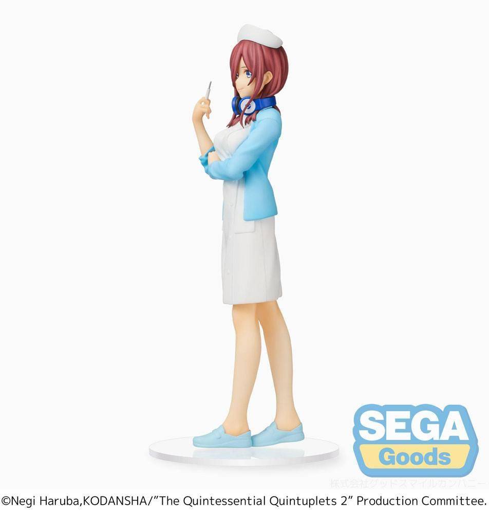 The Quintessential Quintuplets - PVC Statue Miku Nakano (Krankenschwester) - 21 cm