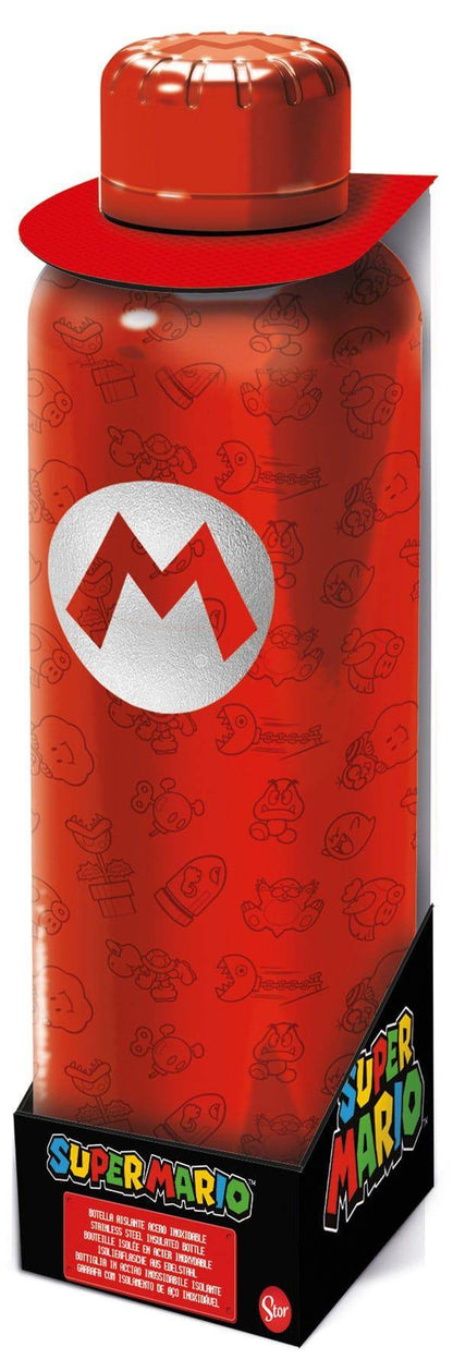 Super Mario - Edelstahl Isolierflasche Mario - 515 ml