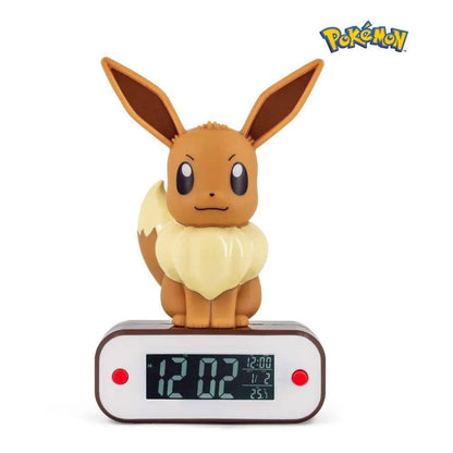 Pokémon - Wecker mit Leuchtfunktion Evoli - 18 cm