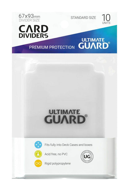 Ultimate Guard - Kartentrenner Standardgröße - Transparent - (10)