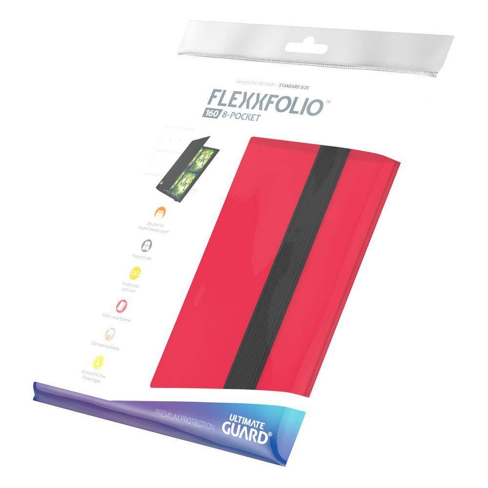 Ultimate Guard - Kartenportfolio Flexxfolio 160/8 Taschen - Rot